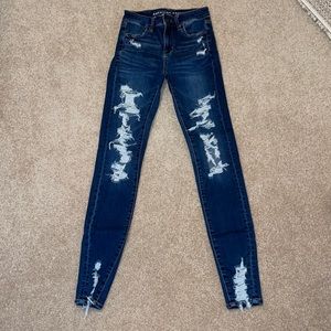American Eagle jeggings 0 long